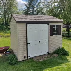 Repaired shed in stevens pa