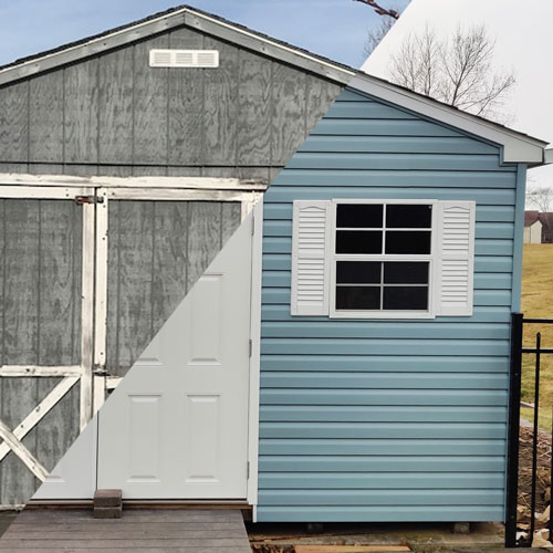 Shed Vinyl Siding In pa
